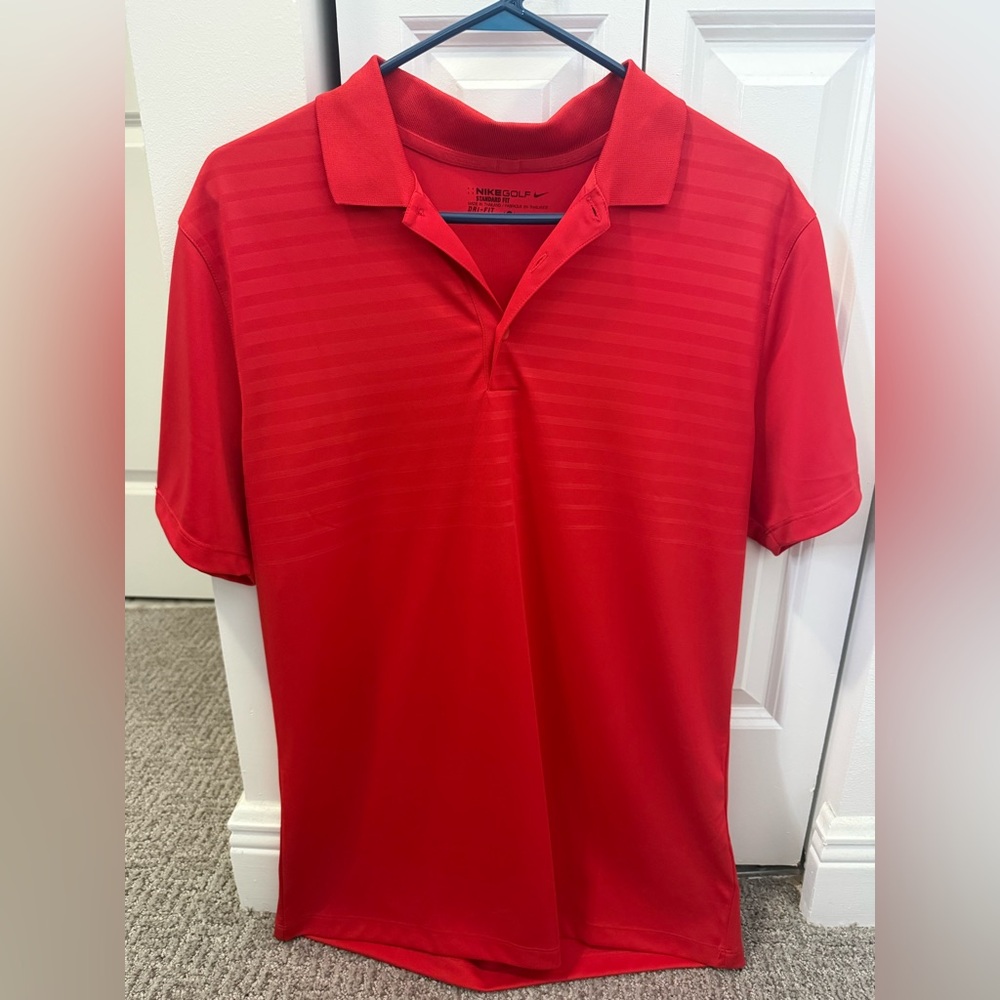Men’s Nike Golf Red Polo Shirt